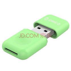 Orico奧?？艭RS12 USB3.0 TF卡讀卡器 小巧綠色，高性價比之選